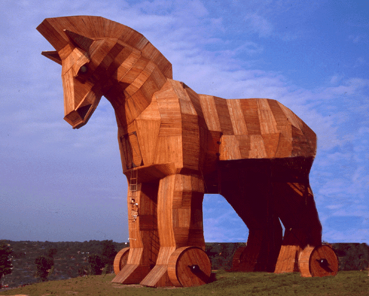 Um Cavalo de Troia na Igreja